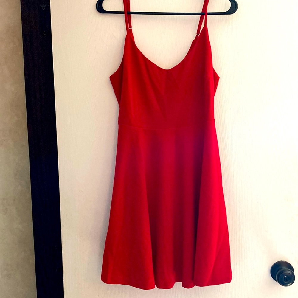 Red homecoming dress